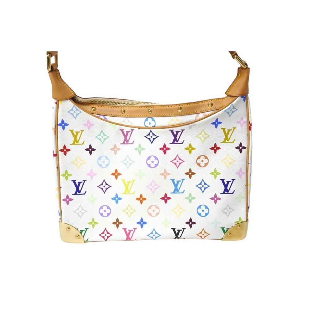 Louis Vuitton Boulogne shoulder bag Monogram Multicolore Multicolor White - Picture 3 of 9